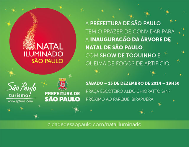 Natal Iluminado 2014 | Subprefeitura Ipiranga | Prefeitura da Cidade de São  Paulo