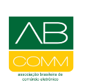 Logo da  ABComm - Associação Brasileira de Comércio Eletrônico, representada por Mauricy Junior