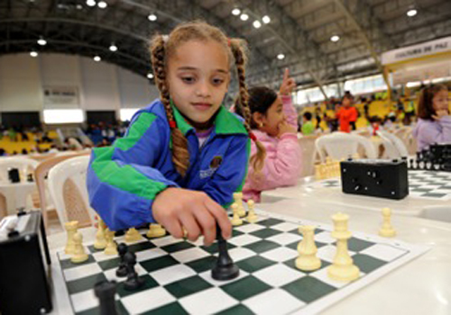 Alunos da rede municipal participam de Campeonato de Xadrez