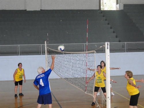 Seel - Secretaria de Estado de Esporte e Lazer - Idosos do Vida Ativa  iniciam competições dos Jogos de Integração Competições de vôlei adaptado,  queimada, dama, xadrez, baralho e jogo da memória