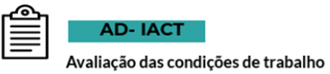 Imagem de uma prancheta com os dizeres Avaliação das Condições de Trabalho