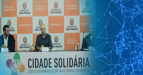 Prefeitura lançou ação Cidade Solidária durante a primeira coletiva on-line