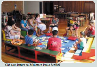 Chá com Leitura na Paulo Setúbal