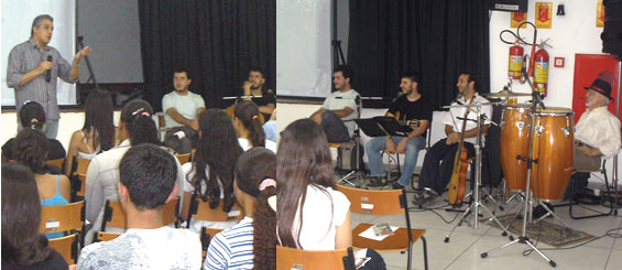 Língua nas Letras das Músicas