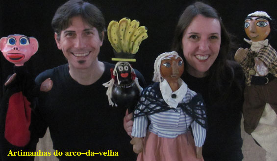 Artistar com marionetes