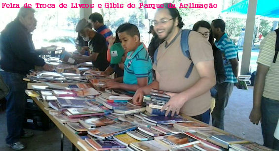 Feira de Troca de Livros e Gibis