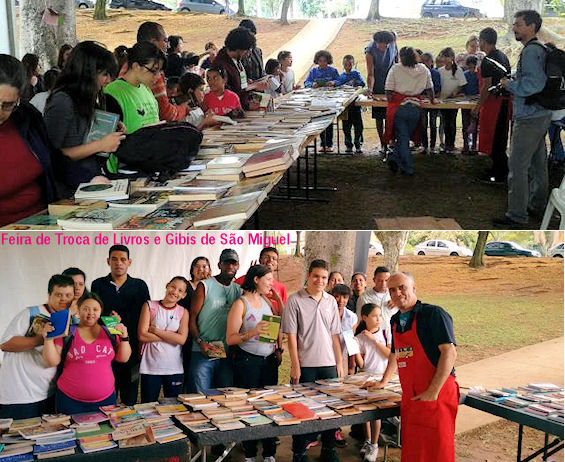 Feira de Troca de Livros e Gibis