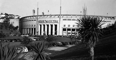 Antigos Verde Amarelo: Estacionamento Maracanã em 1950