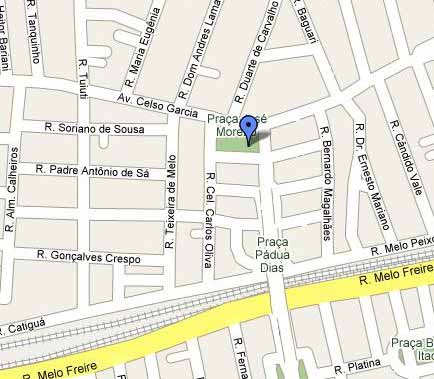 Mapa Cassiano Ricardo