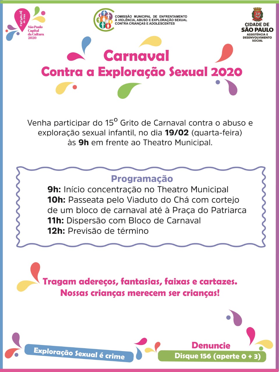 SMADS promove campanha contra o trabalho infantil, Secretaria Municipal de  Assistência e Desenvolvimento Social