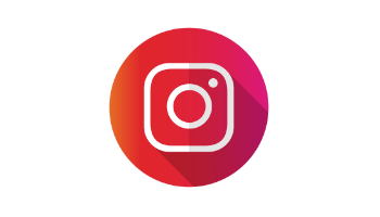 Imagem com logotipo da rede social instagram.
