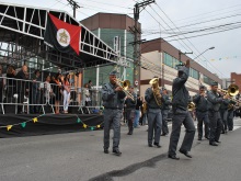 Desfile Cívico Estudantil e Militar realizado em 2013