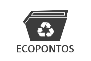 Imagem mostra logotipo do Ecoponto
