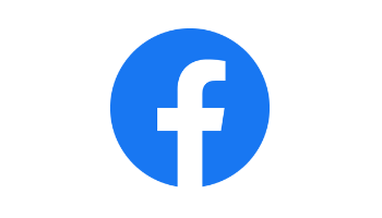 Imagem com Logotipo da rede social Facebook.
