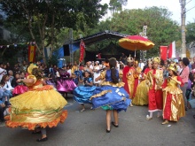 Apresentação de Maracatu animou a Festa das Nações em 2009