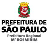 Na imagem contém brasão da prefeitura regional m'boi mirim