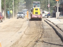 Avenida Sapopemba vem recebendo o trabalho de pavimentação ecológica