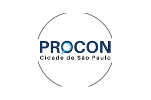 fundo branco com informações do Procon da cidade de São Paulo
