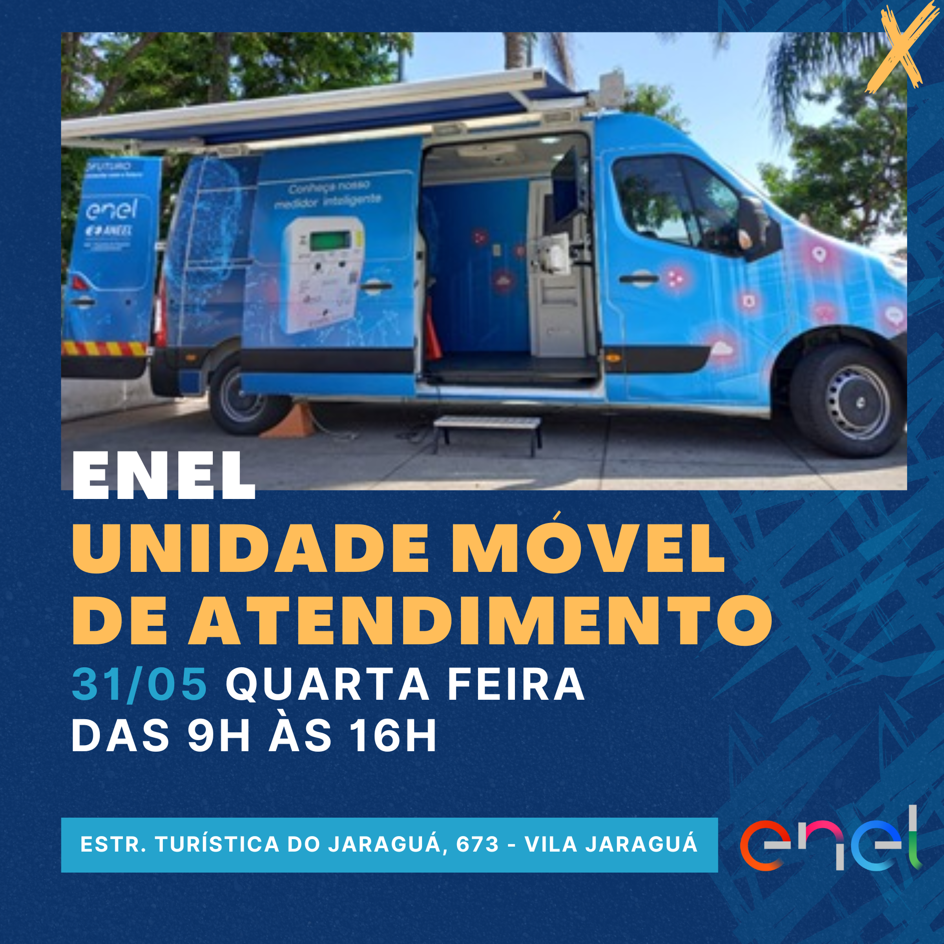 Unidade de Atendimento Móvel da ENEL