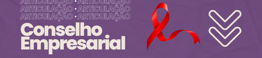 Banner superior com fundo branco, escrito em amarelo Articulação e uma ilustração com um círculo central ligado a outros cinco círculos menores. O banner possui ainda uma barra amarela inferior e um contorno dos principais monumentos da cidade de São Paulo.