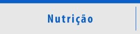 Pra Cego Ver: Botão cinza, com tarja fina azul superior e texto Nutrição escrito em azul centralizado