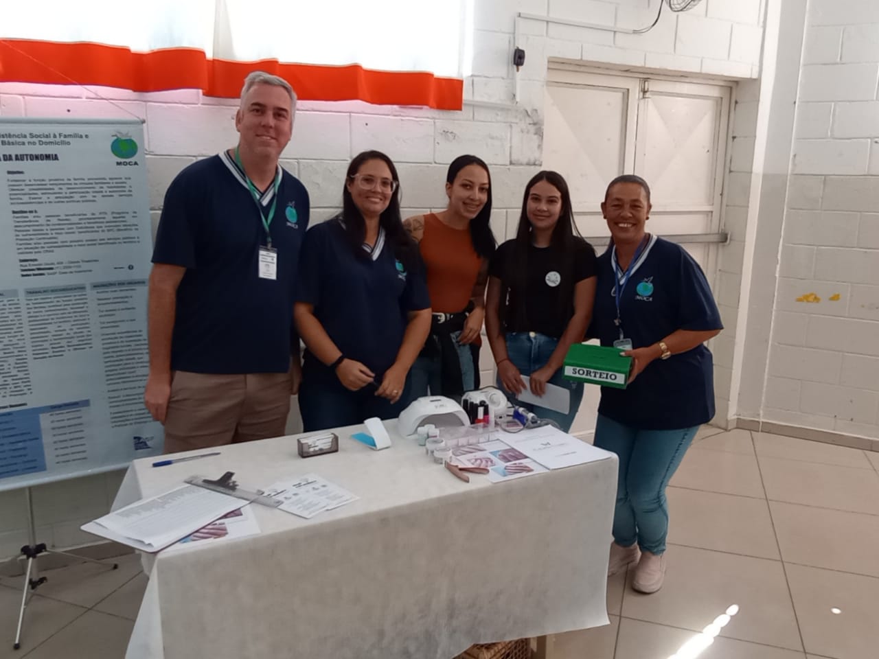 Foi realizado um sorteio no dia da Feira