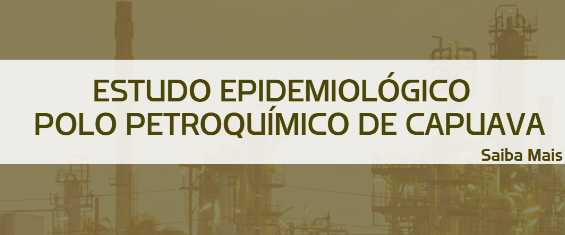 título verde escuro e fundo verde claro com uma indústria