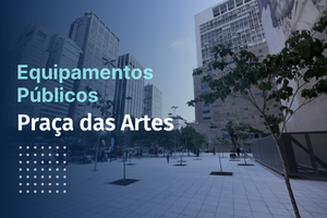 foto da area externa da praca das artes