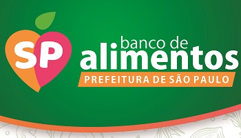 A imagem mostra o logo do Banco de Alimentos