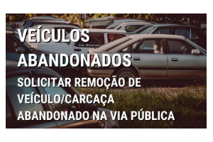 solicitar remoção de veículo/carcaça bandonado na via pública