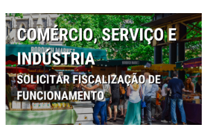 solicitar fiscalização de funcionamento