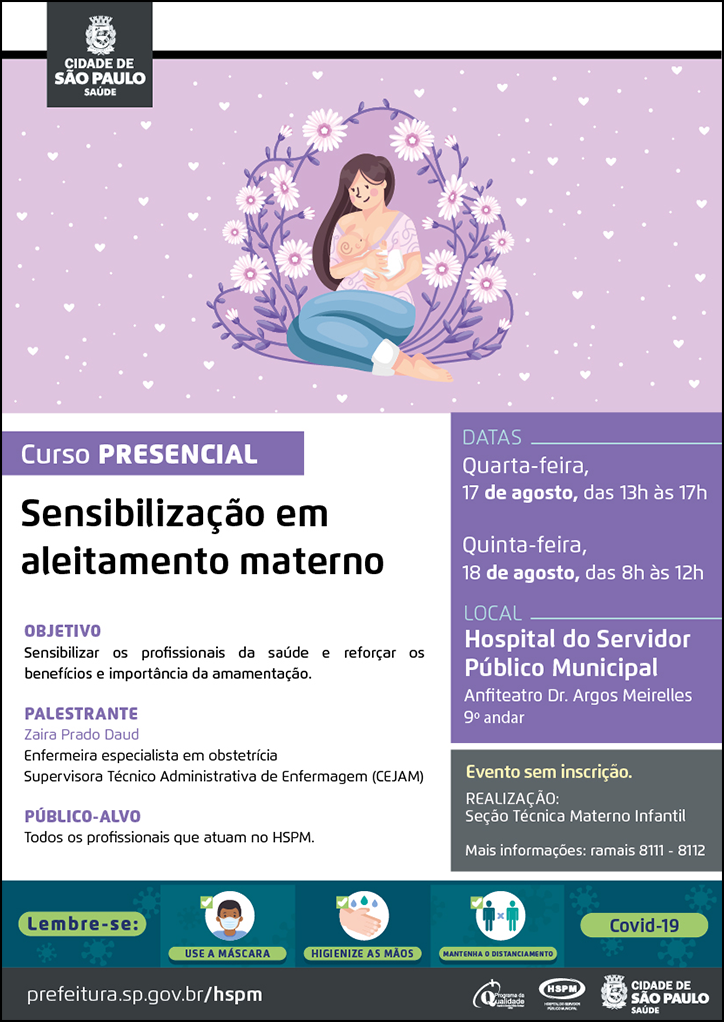 Sensibilização em aleitamento materno