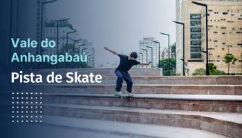 foto de skatista na nova pista de skate no vale do anhangabau