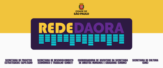 Rede Daora é um programa da Prefeitura de São Paulo.