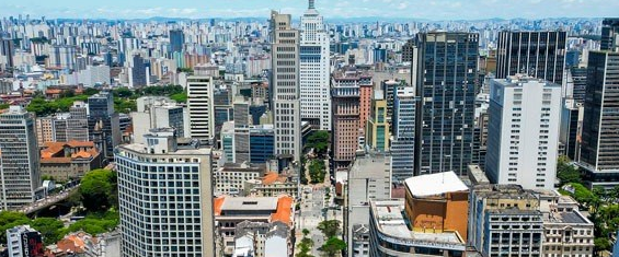 foto aérea da cidade de são paulo