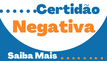 Botão Certidão Negativa