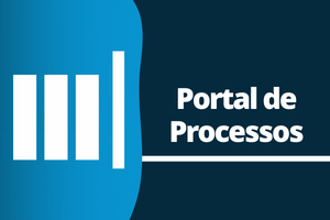 Cores azuis Portal de Processos