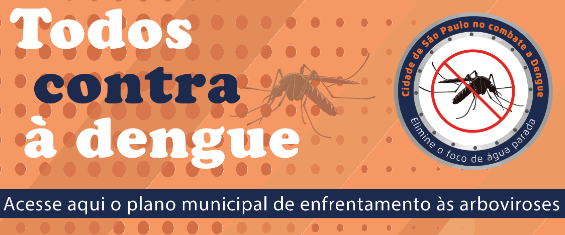 Fundo laranja, ilustração de um mosquito.
