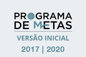 Logo do Programa de metas 2017-2020 - versão inicial