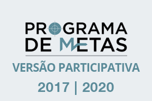 Logo do Programa de metas 2017-2020 - versão final participativa