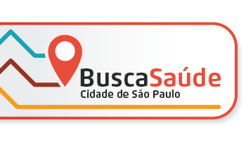 figura de fundo branco com o texto: Busca Saúde Cidade de São Paulo