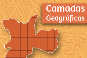 Banner para o site de camadas geográficas que disponibiliza para download arquivos de mapa em formato KMZ.