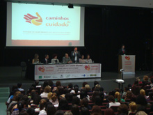 Representantes da saúde abrem o lançamento nacional do Projeto em São Paulo.