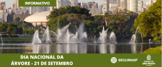 Foto ilustrativa de um parque como o titulo indicando o Dia Da Árvore