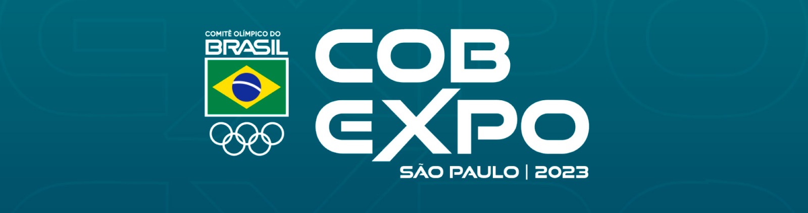 Na imagem, arte da COB Expo São Paulo 2023.