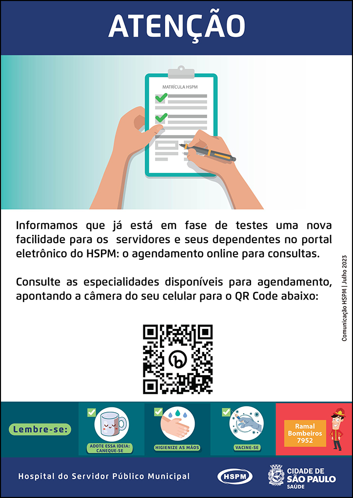 Comunicado com as informações acima.