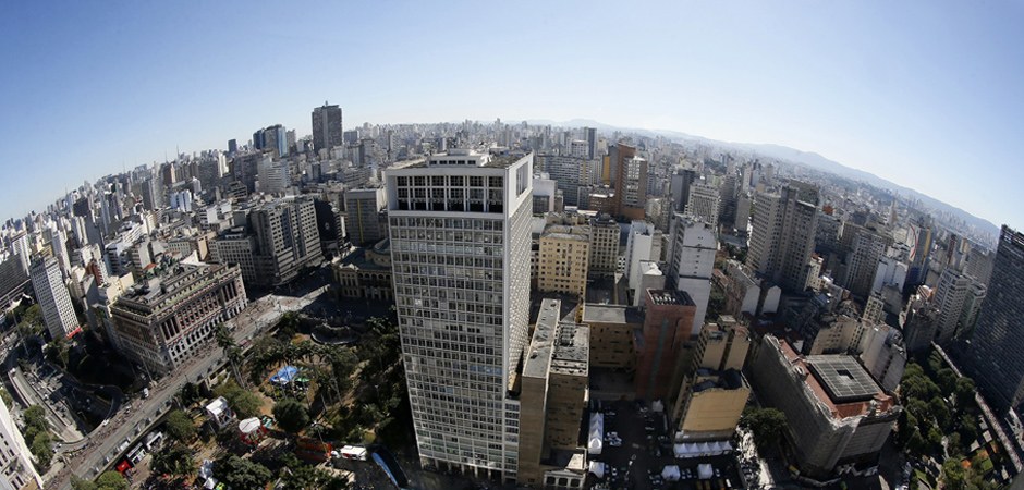 foto panorâmica da cidade de São Paulo