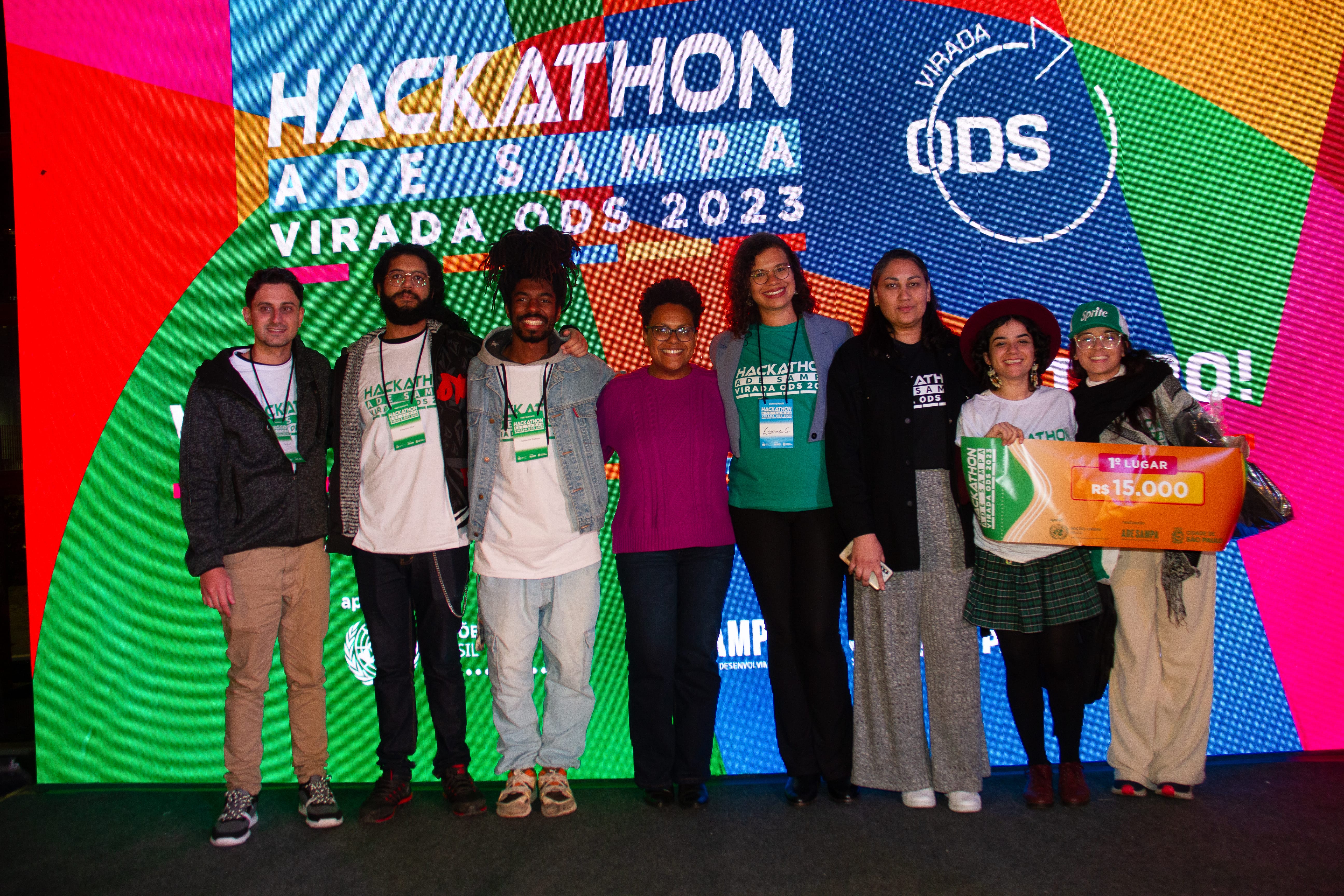 Premiação hackathon 2023 na virada ods