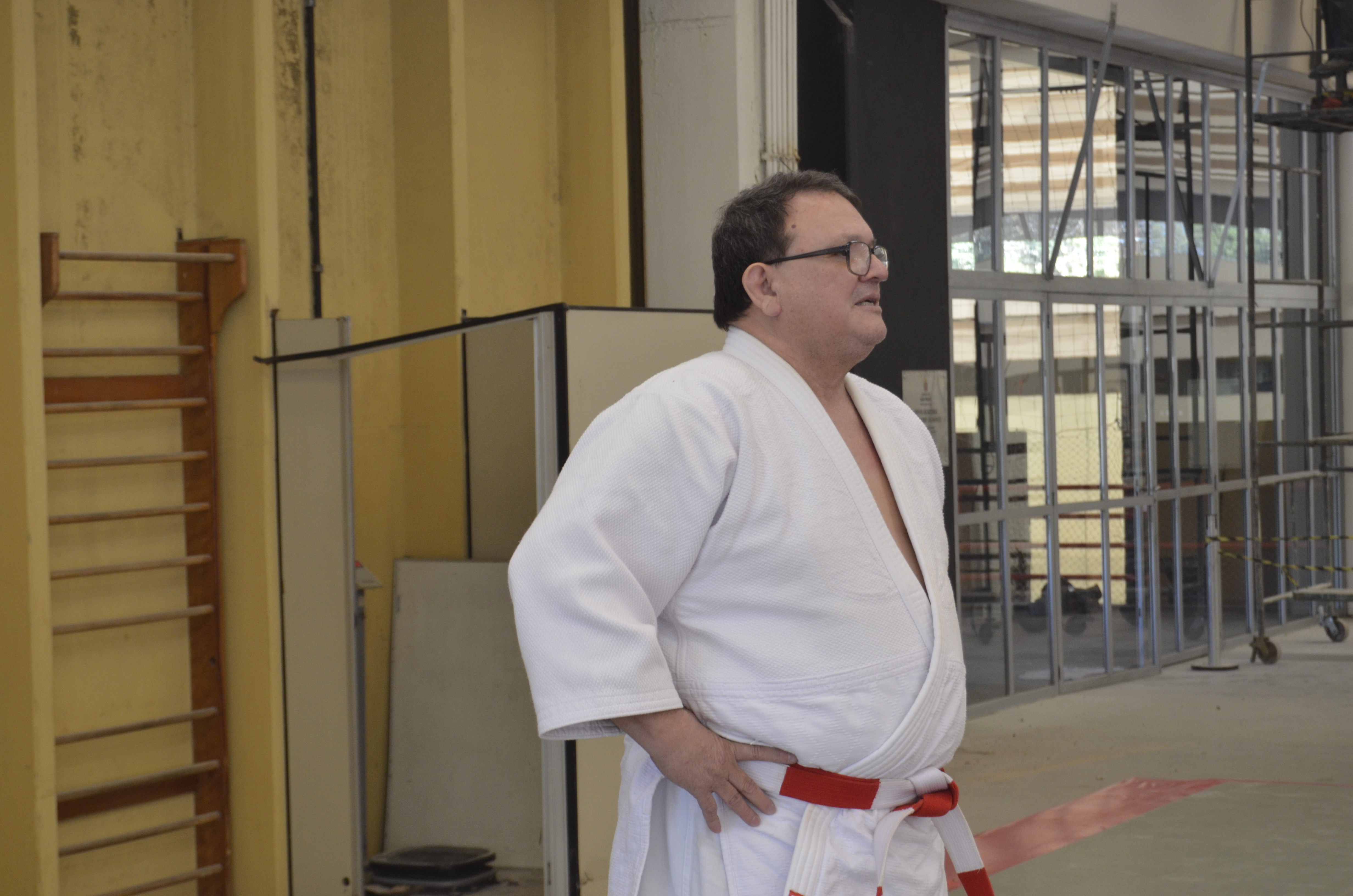 Na imagem, judoca Douglas Vieira no Centro Olímpico.