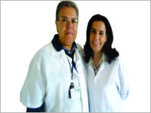 Dr. Paulo Cézar Leite Santana e Dra. Renata 
Poci Santana